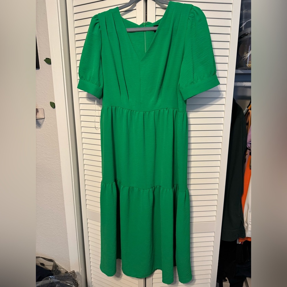 DKNY Green Dress